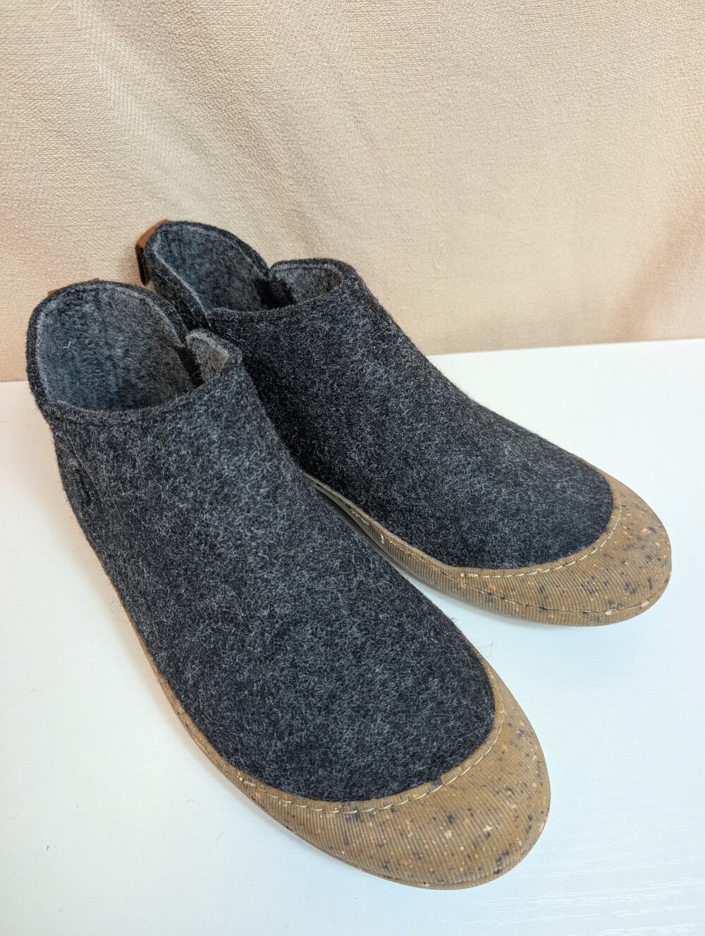 Greys Wool Outdoors Slipper Boot Men's Size 11 Dark Navy Made in Portugal (1173)